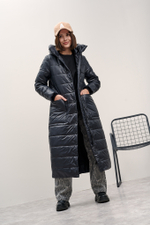 Пальто женское "Лара" черный