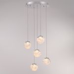 Подвесной светильник MD25030003-5A chrome/clear