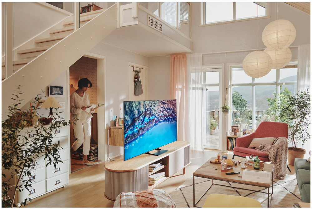 75" Телевизор Samsung UE75BU8500U 2022 VA, черный