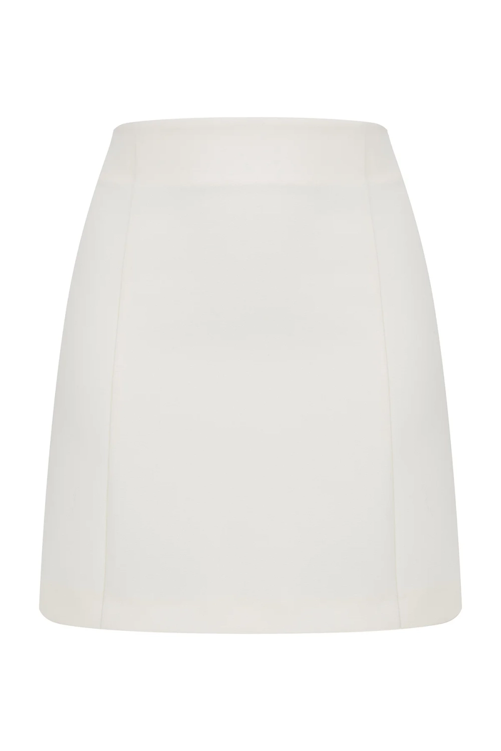 Юбка мини сливочная