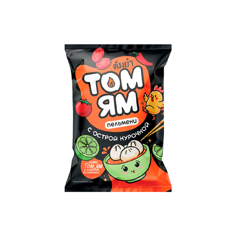 Пельмени "Том Ям" с острой курочкой 800 г, "Мороз", Россия
