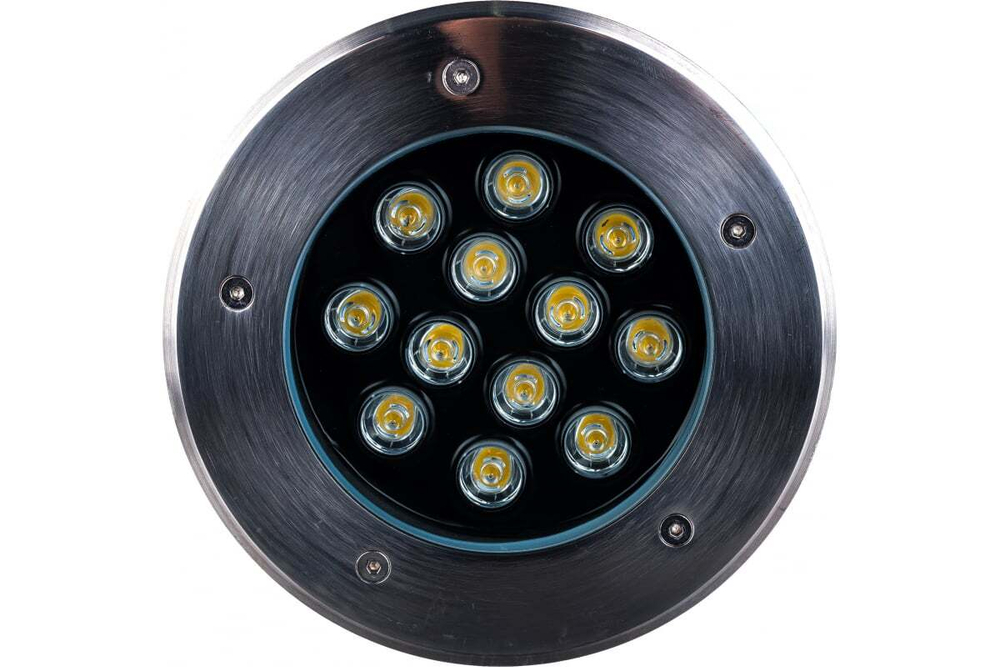 Светильник LED тротуарный (грунтовый) встраив. SP4114 12W 2700K 230V IP67 Feron