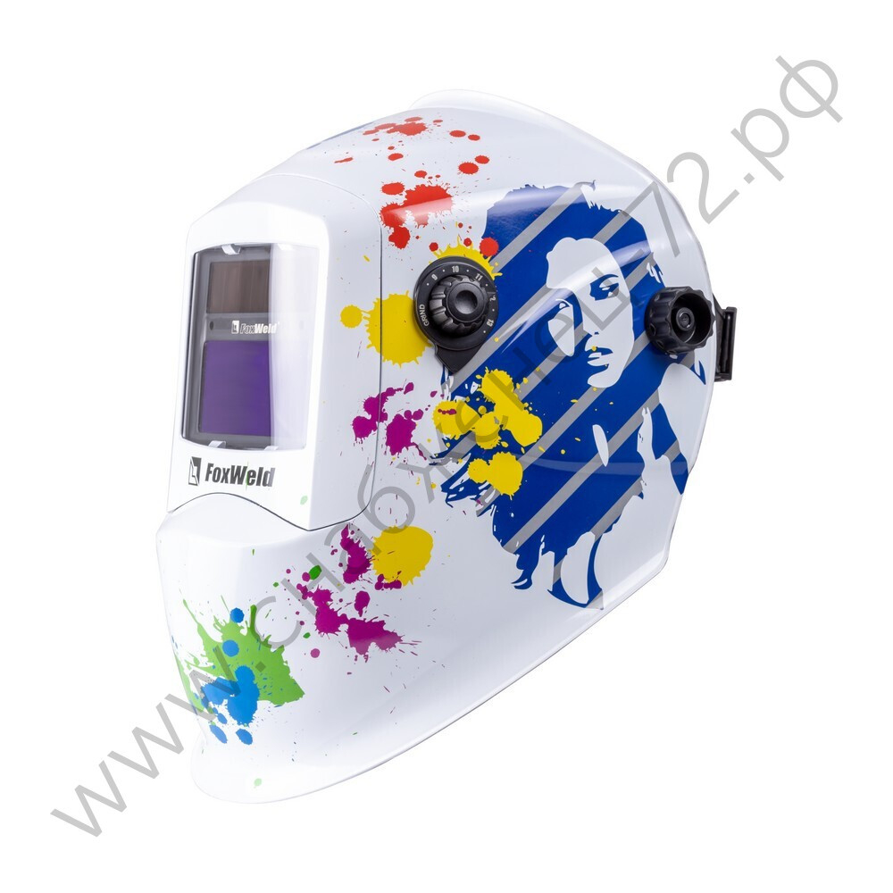 Маска сварщика КОРУНД-2 модерн (ф-р 7100V, пр-во FoxWeld/КНР), без коробки