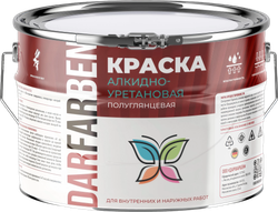 Краска алкидно-уретановая 1К 18 кг