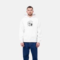  Толстовка мужская Carhartt WIP Hocus Pocus Hooded артикул:I032930_white - купить в магазине Дайс
