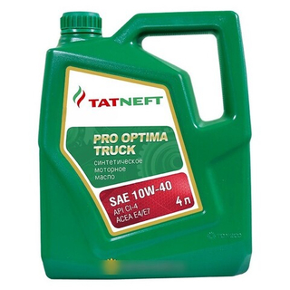 Татнефть PRO Optima Truck 10W40 CI-4 синт. (4л)
