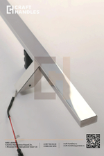 Арт. 40x20 INOX PREMIUM DIRCODE BIO 2.0 — система доступа для алюминиевых дверей под ключ