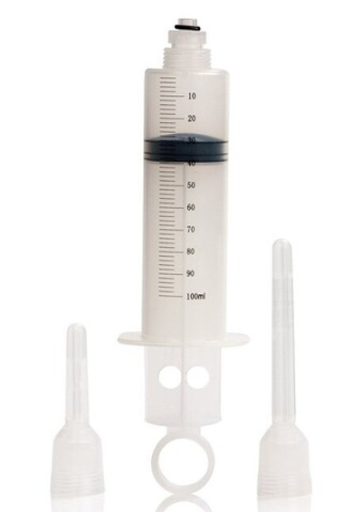 Анальный шприц для лубриканта Universal Tube Cleaner (Цвет: прозрачный)