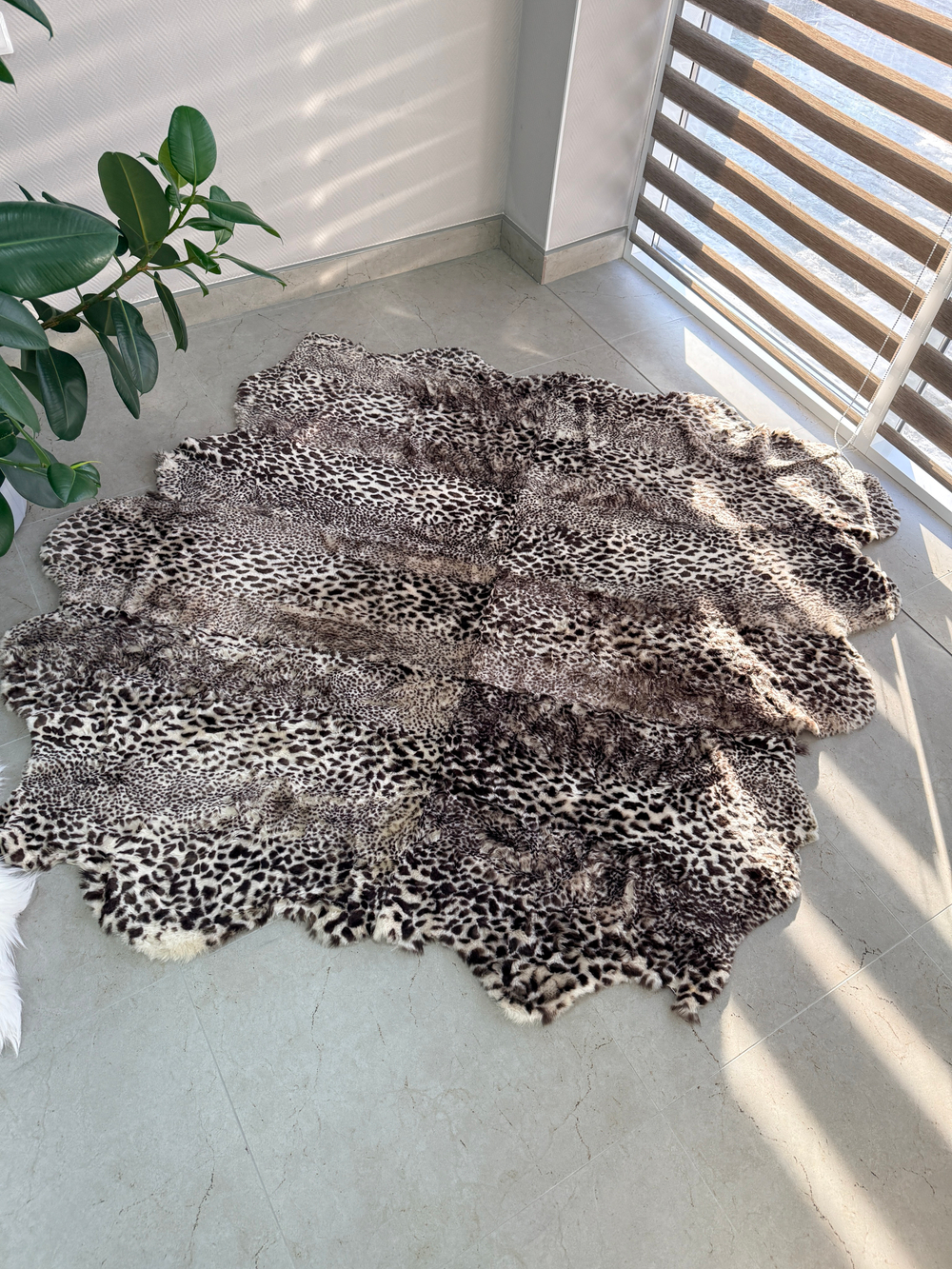 Ковер шкура натуральная овчина Меховой