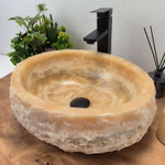 Раковина из оникса Erozy Yellow EO-62580 43*35*15 0098