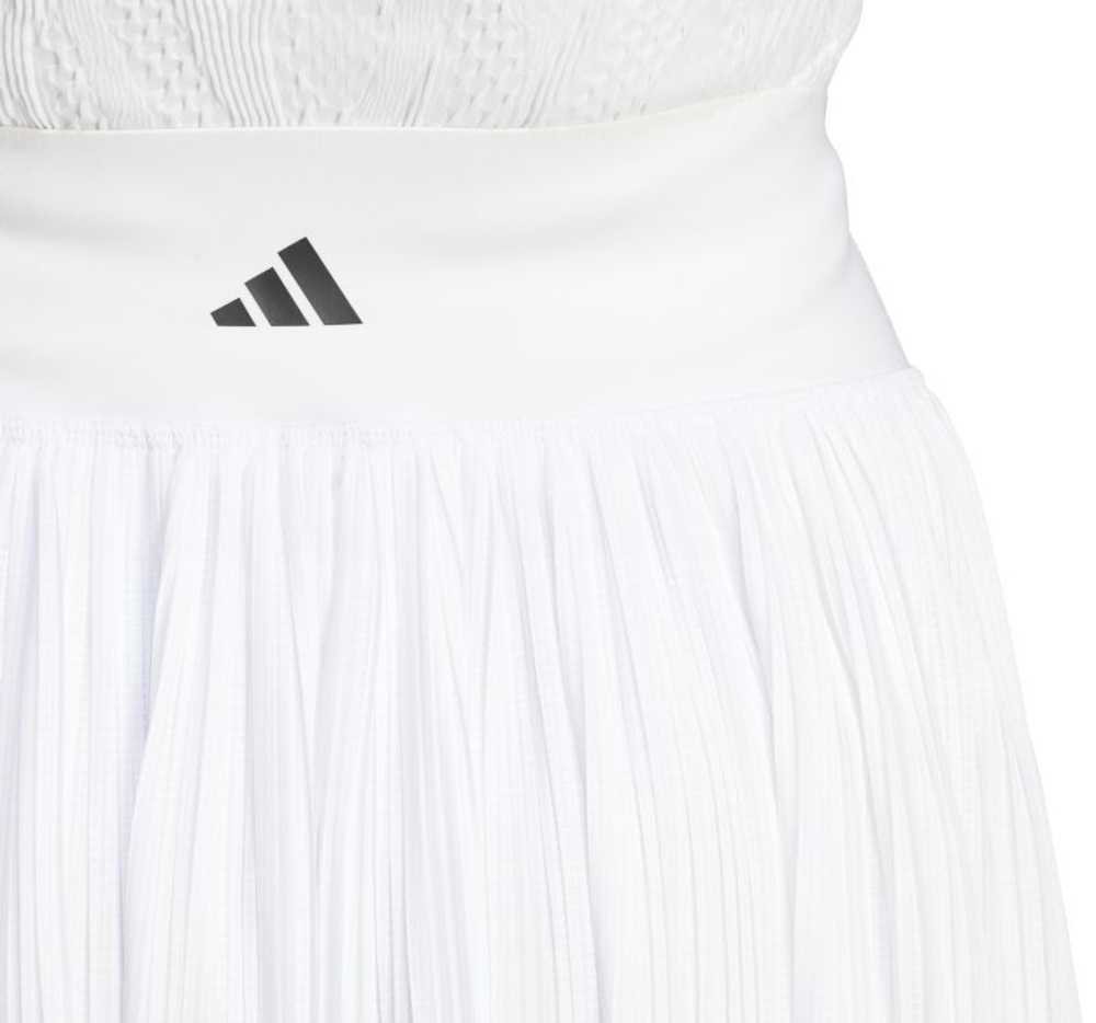 Теннисная юбка Adidas Tennis Pro Pleated Aeroready Skirt - белый