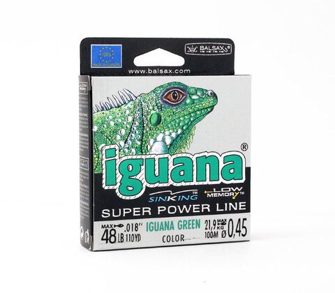 Рыболовная леска Balsax Iguana Box 100м 0,45 (21,9кг)