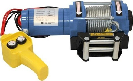 Лебедка автомобильная Gearsen GLA 4500-12 4536 кгх28 м (12В) АБ-00011361