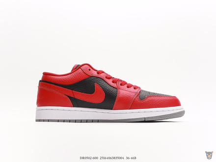 Кроссовки Nike Air Jordan 1 Low "Split Black/Red"