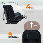 Автокресло Sweet Baby Gravity BH7613519 (О9) Black