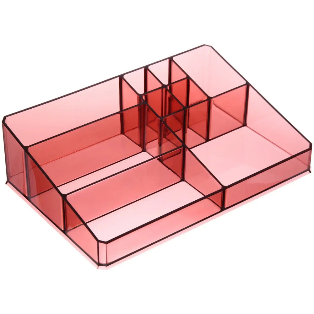 Органайзер для хранения «САНТОРИЯ», цвет винный, 9 отделений, 21,1*9*32см (коробка)