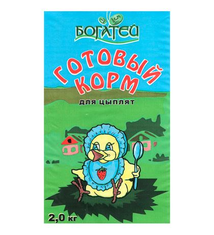 Готовый корм для цыплят и др. "Богатей" 2 кг