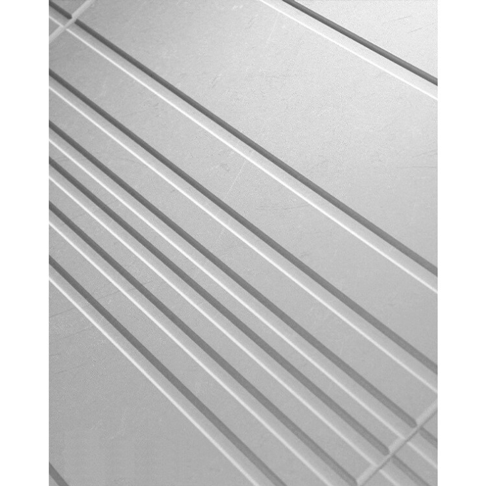 Дверь входная Лабиринт Трендо  25 - Бетон светлый, черные вставки металлическая