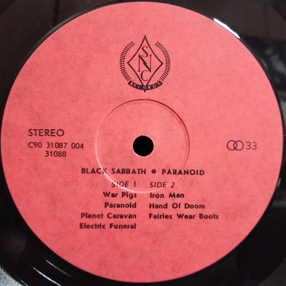 Блэк Сэбэт / Paranoid (LP)