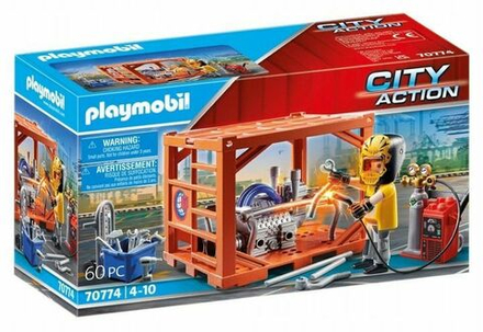 Конструктор Playmobil City Action - Производство контейнеров - Плеймобиль 70774