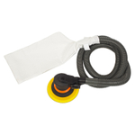 MIGHTY SEVEN (QB-47612) Пневматическая орбитальная шлифовальная машина 152 мм, 10000 об/мин, с вакуумным отсосом