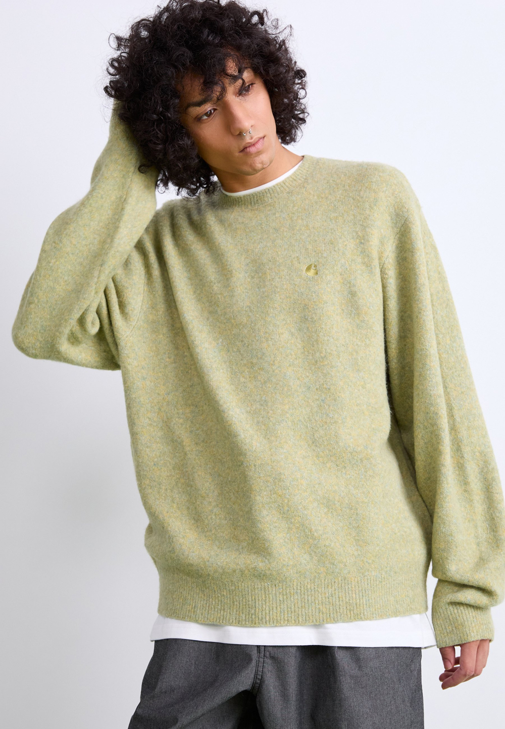 Carhartt WIP CURTIS - Свитер - Зелёный