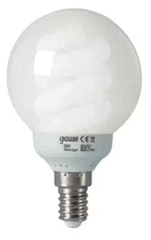Лампа Gauss Globe 9W 4200К E14 231209
