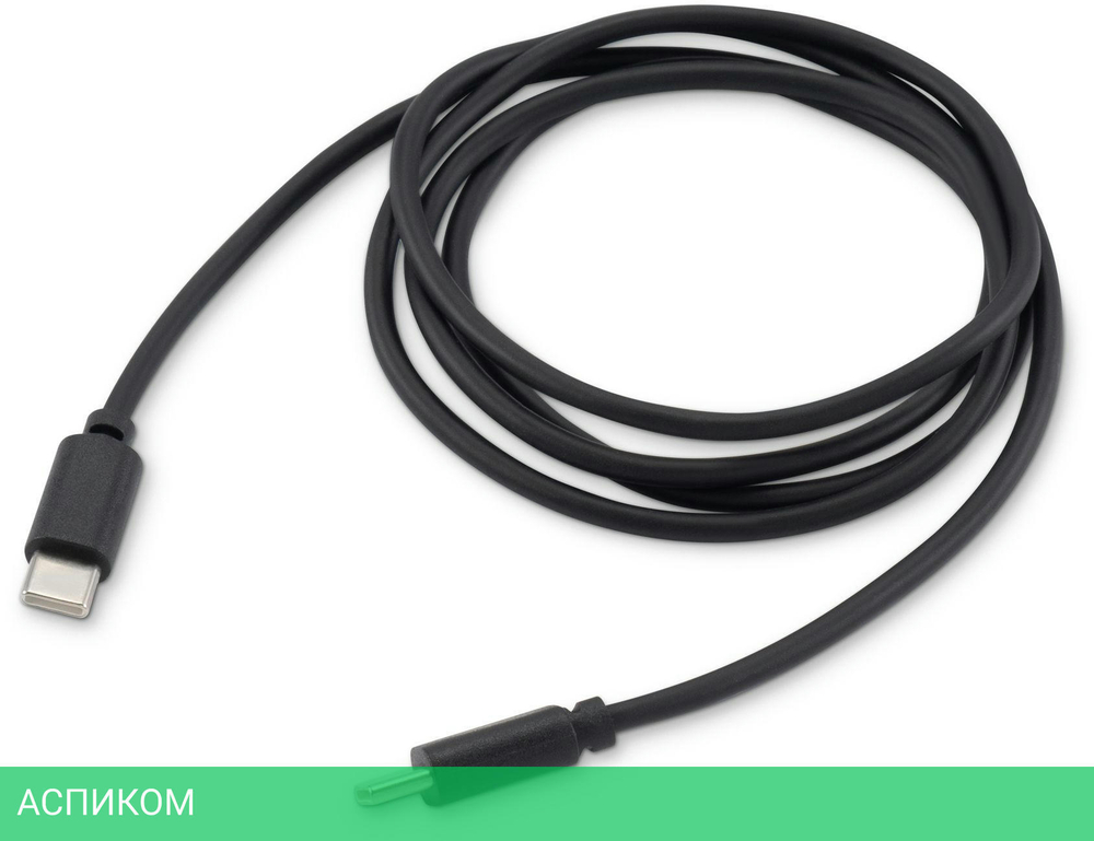 Кабель Buro BU-USB-CC-1.2M-100W черный