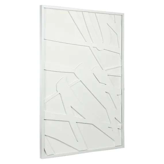 Панно декоративное с эффектом 3d minimalism, с белой рамой, 70х100 см