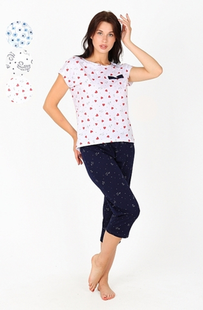 Пижама женская "Морис К.П" П-151 бриджи (149)