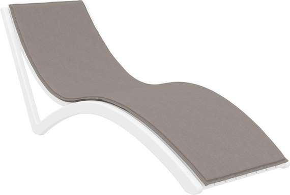 Матрас для шезлонга Slim коричневый