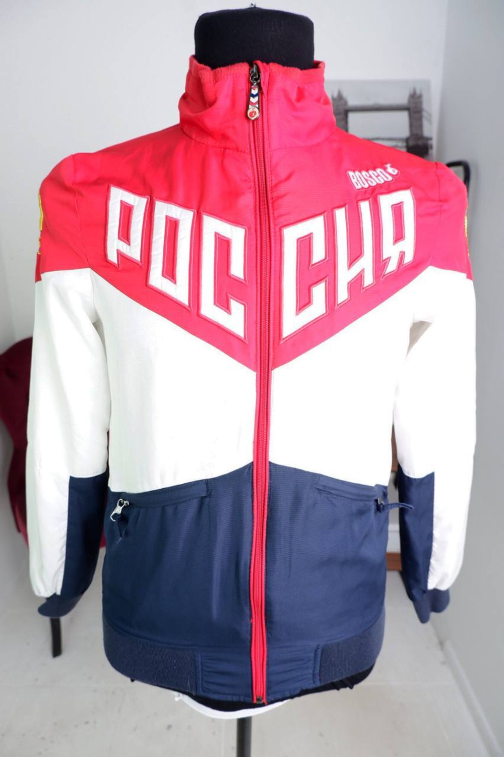 Олимпийка Bosco практичная, маркировка S, визуально на 46 размер