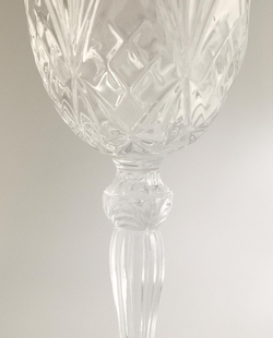 Zara Home бокал из стекла, цвет прозрачный, 20.2 см