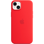 Силиконовый чехол с поддержкой MagSafe Apple Silicone Case для iPhone 14 Plus, Red (Красный)