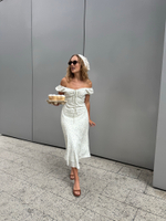 Платье Country girl молочный