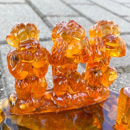 Сувенир-подставка Обезьяны