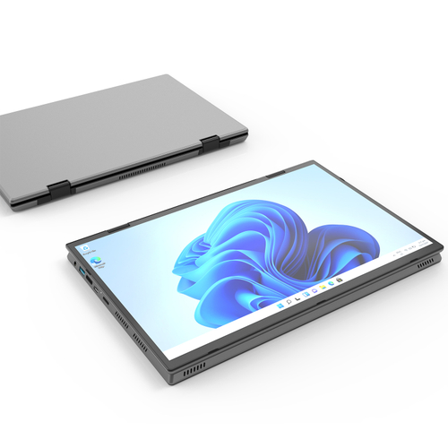 Ноутбук-трансформер Castom GS-E140/YOGA 360, 15.6″ сенсорный, Intel N100, 16/512 ГБ SSD, поворот экрана 360°