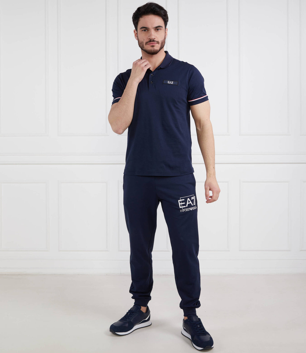 Поло EA7 - темно-синий(3RPF02 PJM9Z)