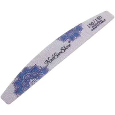 Пилка наждачная профессиональная «ЭНТИ», цвет серебро, 150/150грит, 2,8*17,8см (блистер Ultramarine)