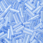 Японский бисер TOHO Bugle (стеклярус) 6mm (№146), жемчужный глянцевый