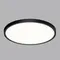 7660/40L MITRA LED SN 087 Светильник пластик/белый/черный LED 40Вт 3000/4000K D495 IP40 ALFA BLACK