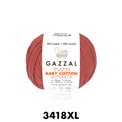 BABY COTTON XL, коралл