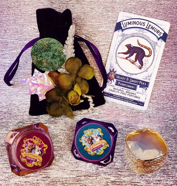 Velvet and Sweet Pea’s Purrfumery Luminous Lemurs