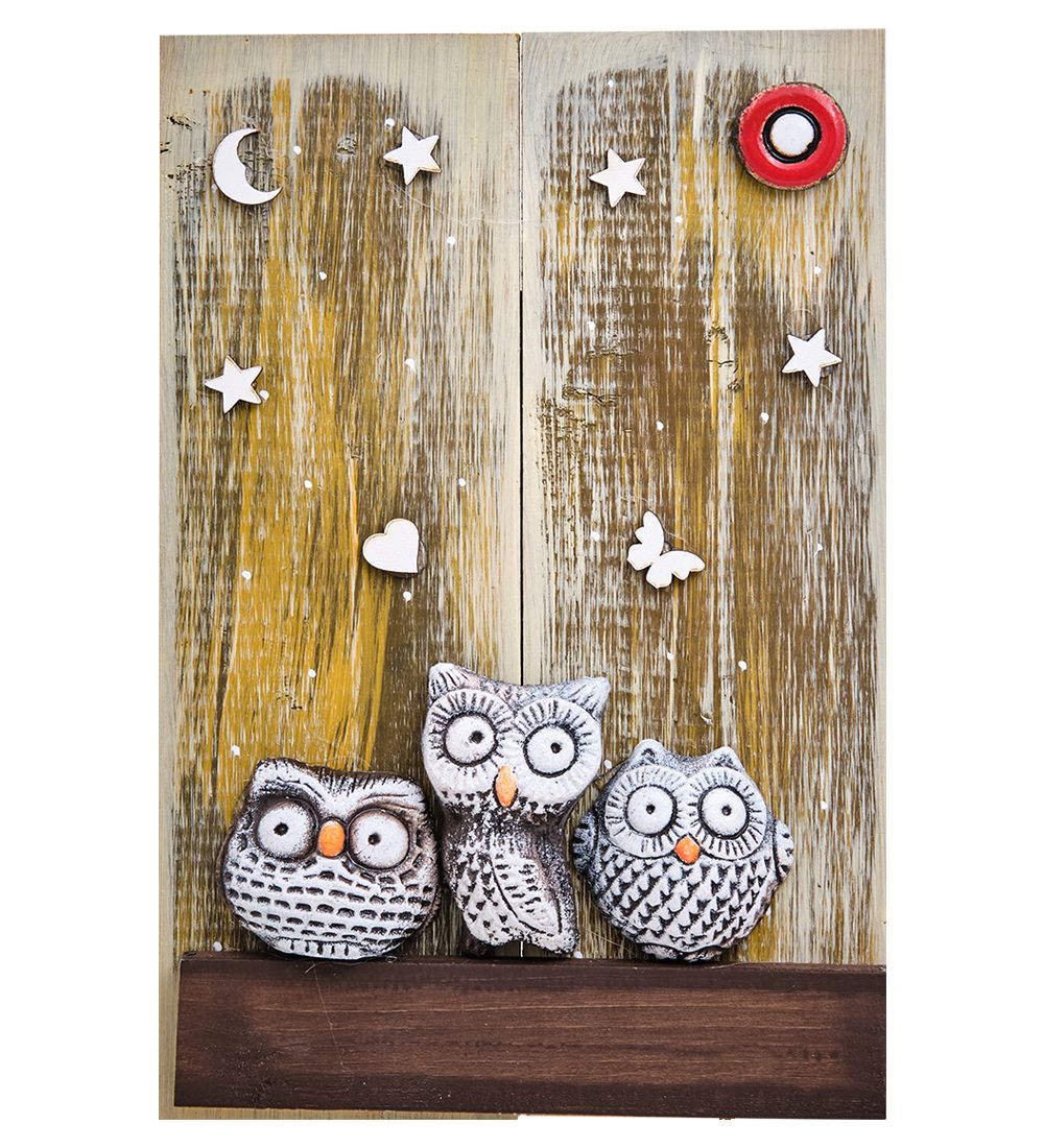 КоКо Шамель KK-817 Панно «Совиный слет» шамот