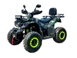 Квадроцикл Motax GRIZLIK T200 LUX черно-зеленый камуфляж