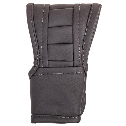 Чехол ручки АКПП кожа серый Skyway