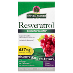 Nature's Answer, Ресвератрол, 60 вегетарианских капсул