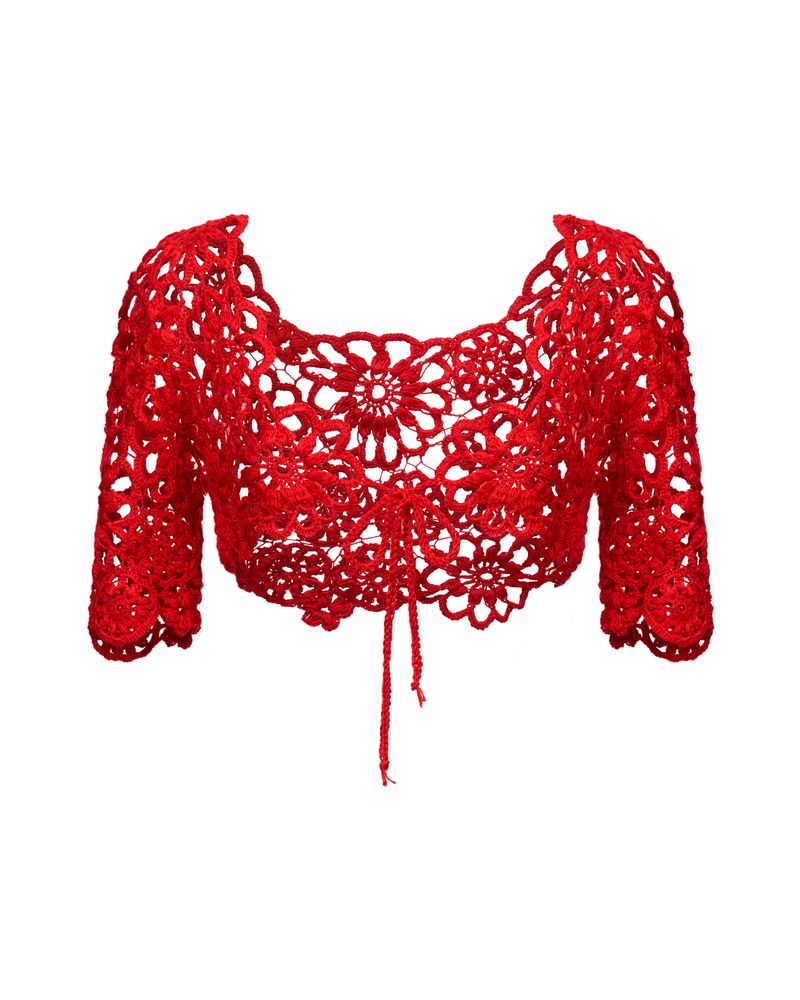 Накидка Rosso