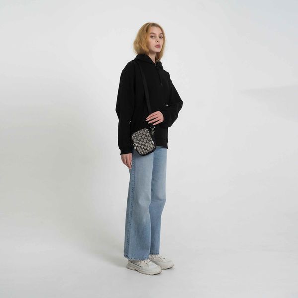 Сумка мессенджер Dissident DST Monogram Shoulder Bag Черная - фото 3