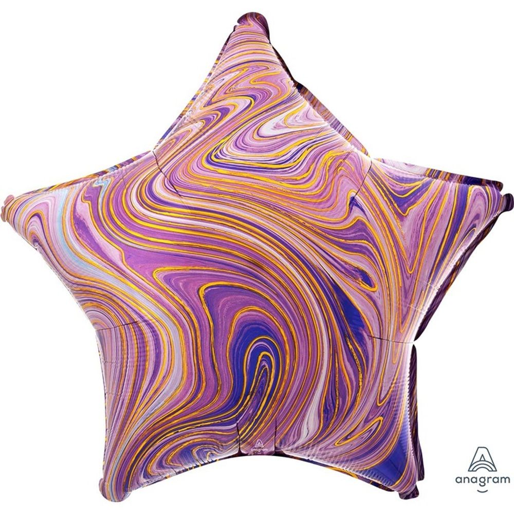 А Б/РИС ЗВЕЗДА 19&quot; Мрамор Purple